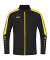 JAKO Power Polyesterjacke Schwarz Gelb F803 - schwarz