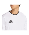 adidas Entrada 26 Trikot Langarm Weiß - weiss