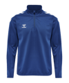 Hummel hmlCORE XK HalfZip Sweatshirt Blau F7045 - blau