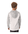 JAKO Iconic Kapuzenjacke Kids Weiss Grau F016 | - weiss