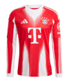 adidas FC Bayern München Longsleeve Trikot Home 2025/2026 Rot - rot