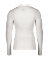 Under Armour CG Compression Mock langarm F100 - weiss