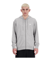 New Balance Sport Essentials Logo Fleece Jacke Grau FAG