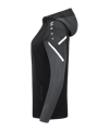 JAKO Performance Kapuzenjacke Damen Schwarz F804 - schwarz