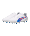 PUMA KING Match FG/AG Formula Weiss Blau F02 - weiss