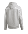 adidas MH 3S Kapuzenpullover Grau - grau