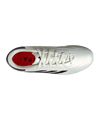 adidas COPA Pure 2 League FG Solar Energy Kids Weiss Schwarz Rot - weiss