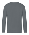 Jako Organic Sweatshirt Grau F840 - grau