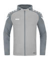 JAKO Performance Kapuzenjacke Grau F845 - grau