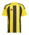 adidas Striped 24 Trikot Kids Gelb Schwarz - gelb