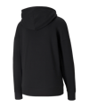 PUMA Classics Logo Hoody Damen Schwarz F01 - schwarz