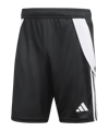 adidas Tiro 24 Trainingsshort Schwarz Weiss - schwarz