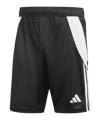 adidas Tiro 24 Trainingsshort Schwarz Weiss - schwarz