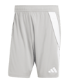 adidas Tiro 24 Short Grau Weiss - grau