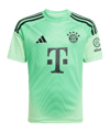 adidas FC Bayern München Torwarttrikot 2025/2026 Kids Grün - gruen