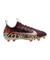 Nike Jr Air Zoom Mercurial Vapor XVI Academy FG/MG United Kids Rot F661 - rot