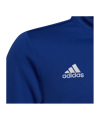 adidas Entrada 22 HalfZip Sweatshirt | Blau Weiss - blau