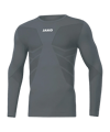 JAKO Comfort 2.0 langarm Grau F40
