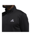 adidas HalfZip Sweatshirt Schwarz Weiss - schwarz