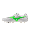 Mizuno Morelia II Made in Japan FG Frontier Weiss Grün F37 - weiss