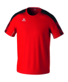 Erima Evo Star T-Shirts Rot Schwarz - rot