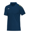 JAKO Classico Poloshirt Blau Gelb F42 - blau