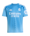 adidas Real Madrid Torwarttrikot Home 2025/2026 Kids Blau - blau