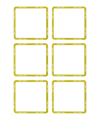 Cawila ACADEMY SQUARE | 6er Set | gelb - gruen