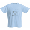 Meister T-Shirt | hellblau - blau