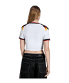 adidas DFB Deutschland Cropped Trikot Home WM 2026 Damen Weiß - weiss