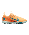Nike Jr Air Zoom Mercurial Vapor XVI Academy TF Kylian Mbappe Signature Kids Orange F801