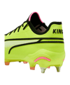 PUMA KING Ultimate MxSG Gelb Schwarz Pink F03 - gruen