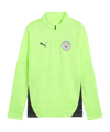 PUMA Manchester City Training 1/4 Zip Sweatshirt Kids Gelb F16 - gelb