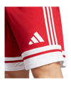 adidas Squadra 25 Short Rot - rot