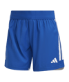 adidas Tiro 23 Match Short Damen Blau Weiss - blau