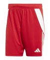 adidas Tiro 24 Short Rot Weiss | - rot