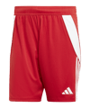 adidas Tiro 24 Short Rot Weiss - rot