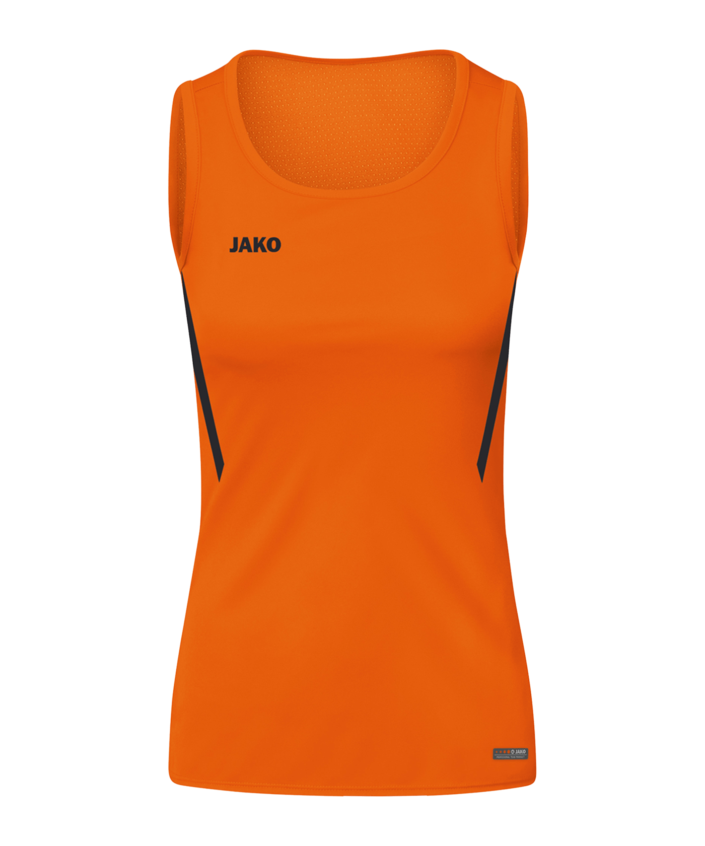 JAKO Challenge Tanktop Damen Orange Schwarz F351 - orange