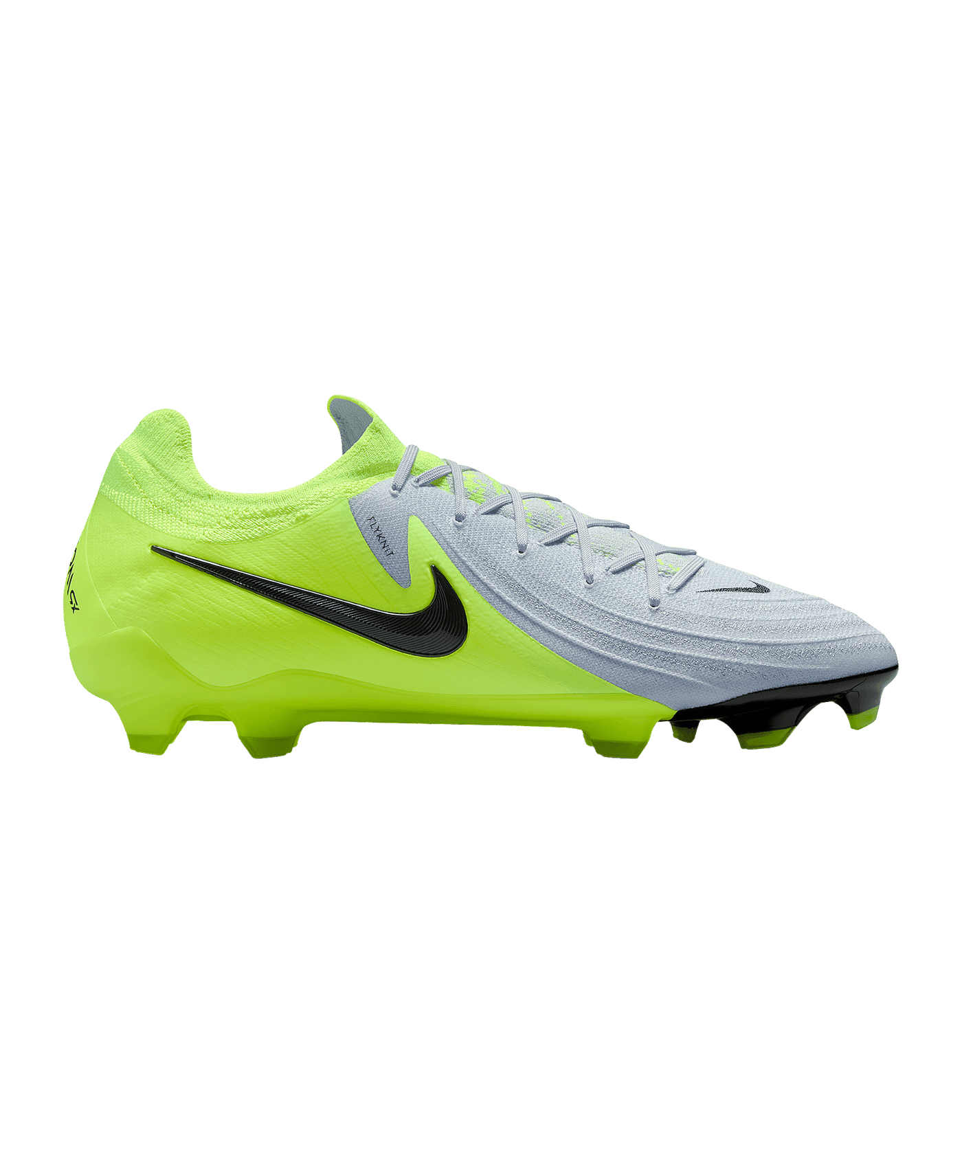 Nike Phantom GX II Pro FG Mad Voltage Silber Schwarz F003 - silber