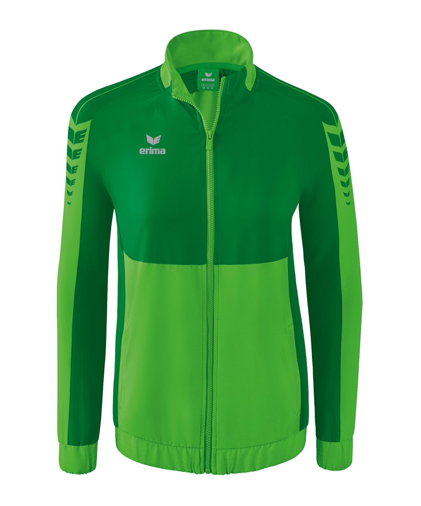 Erima Six Wings Präsentationsjacke Damen Grün | - gruen