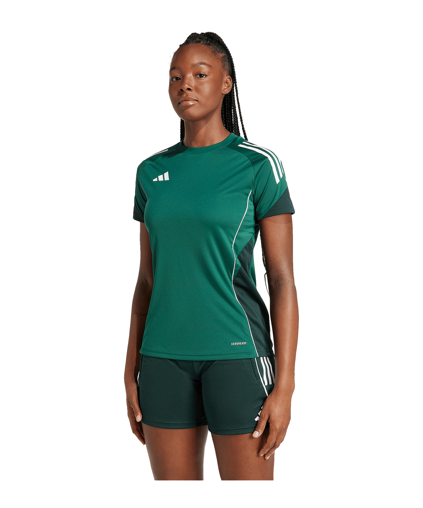 adidas Tiro 25 Competition Trikot Damen Grün | - gruen