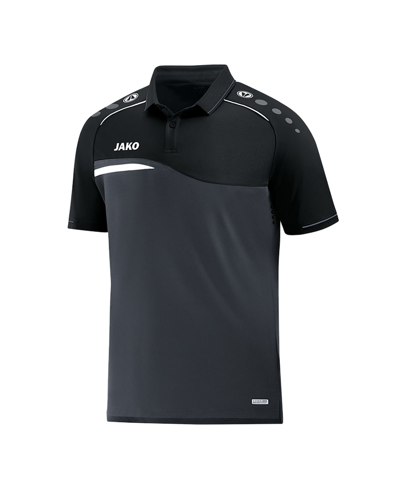 JAKO Competition 2.0 Poloshirt Kids Grau F08 - grau
