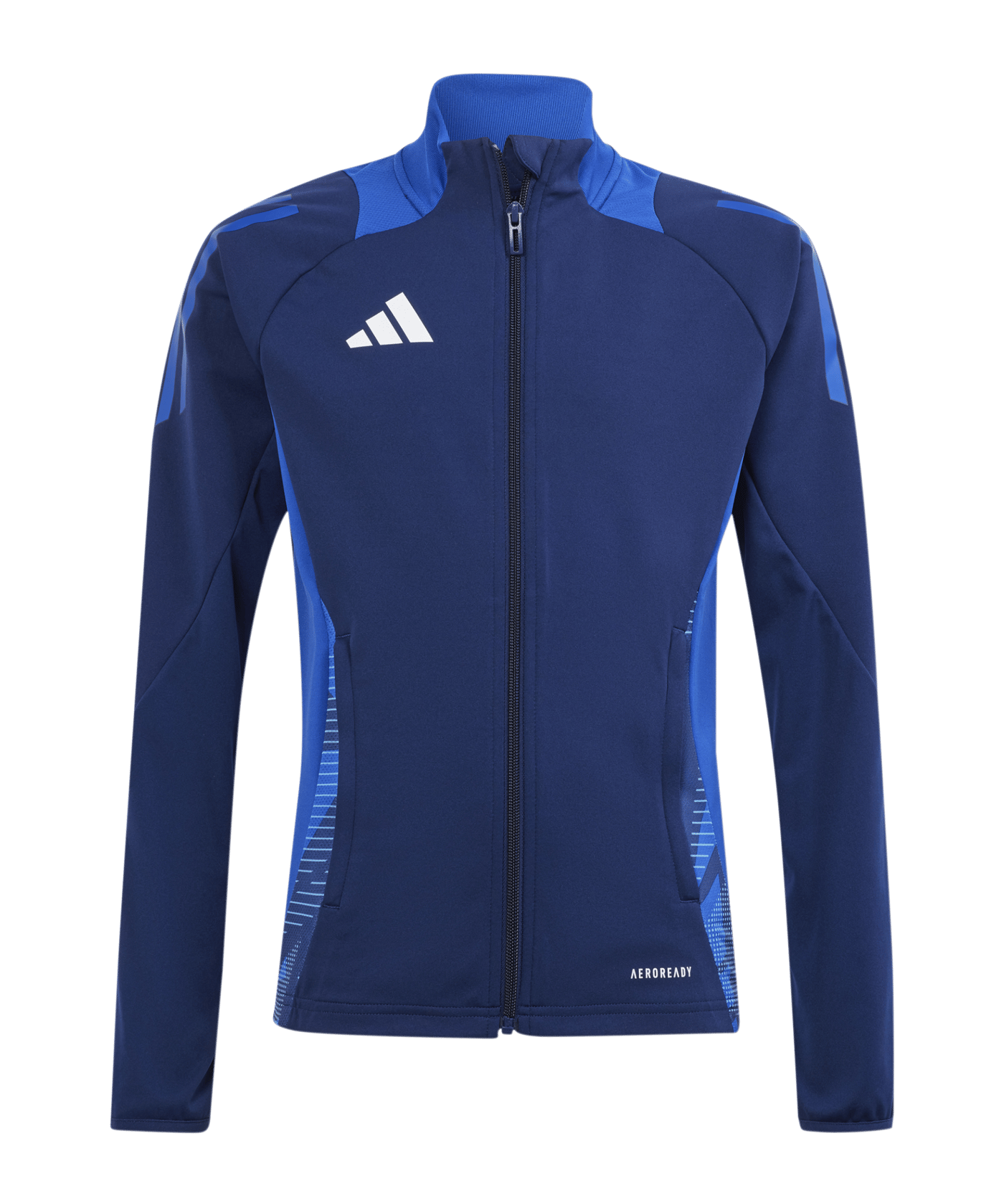 adidas Tiro 24 Competition Trainingsjacke Kids | Blau - blau