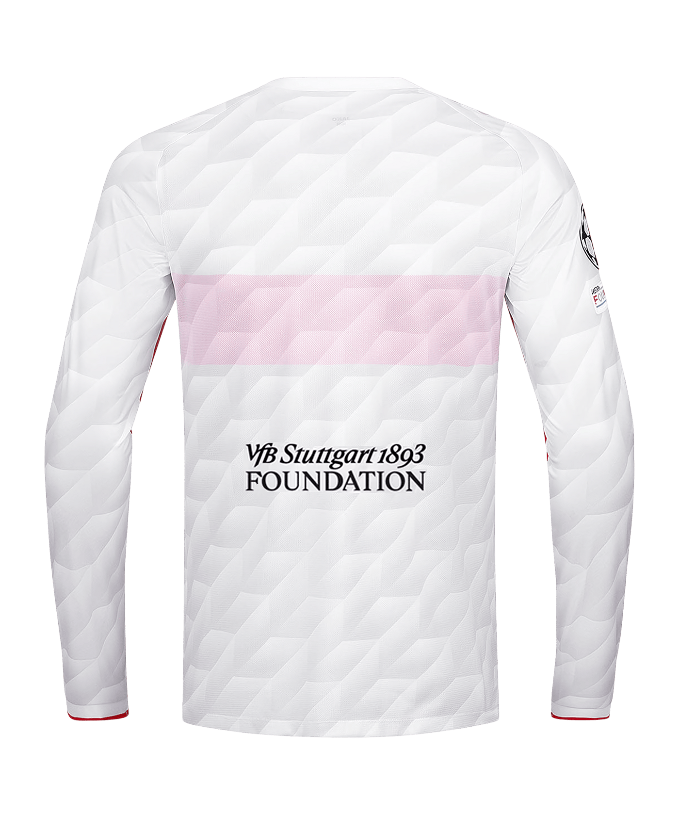 JAKO VfB Stuttgart International Trikot Langarm Home 2026/2027 Weiß F0 - weiss