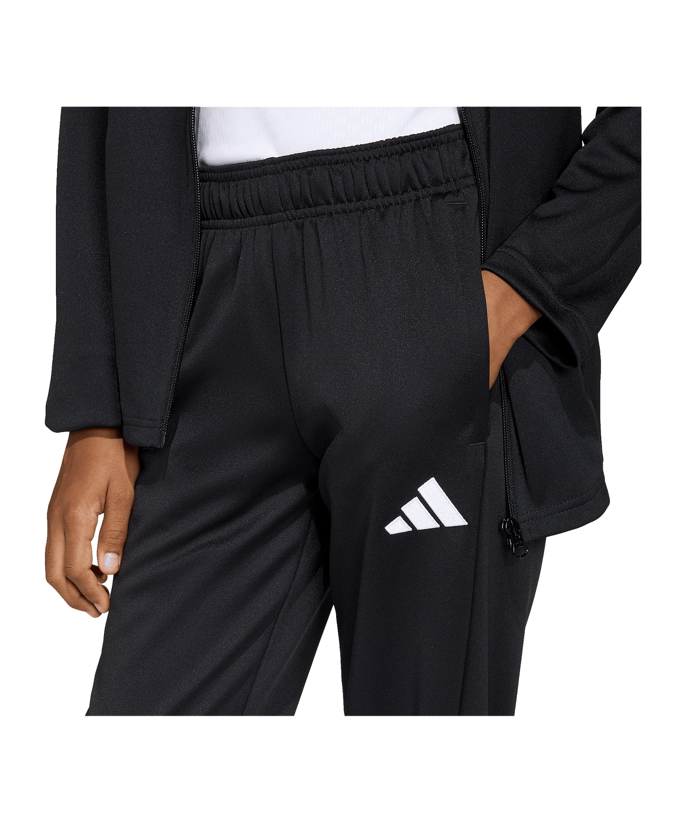 adidas Entrada 26 Trainingshose Kids Schwarz - schwarz