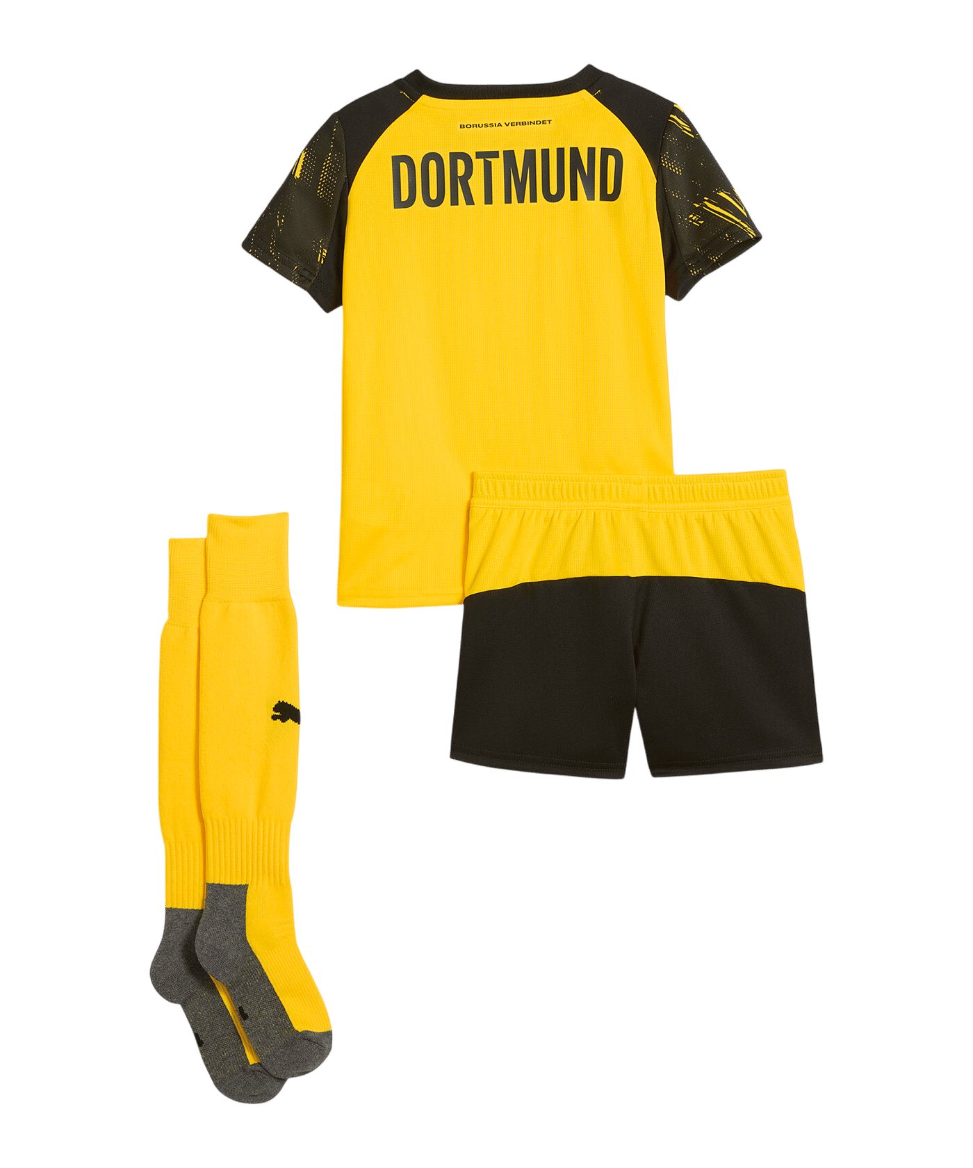 PUMA Borussia Dortmund Trikot Set Home Kids Gelb F01 - gelb