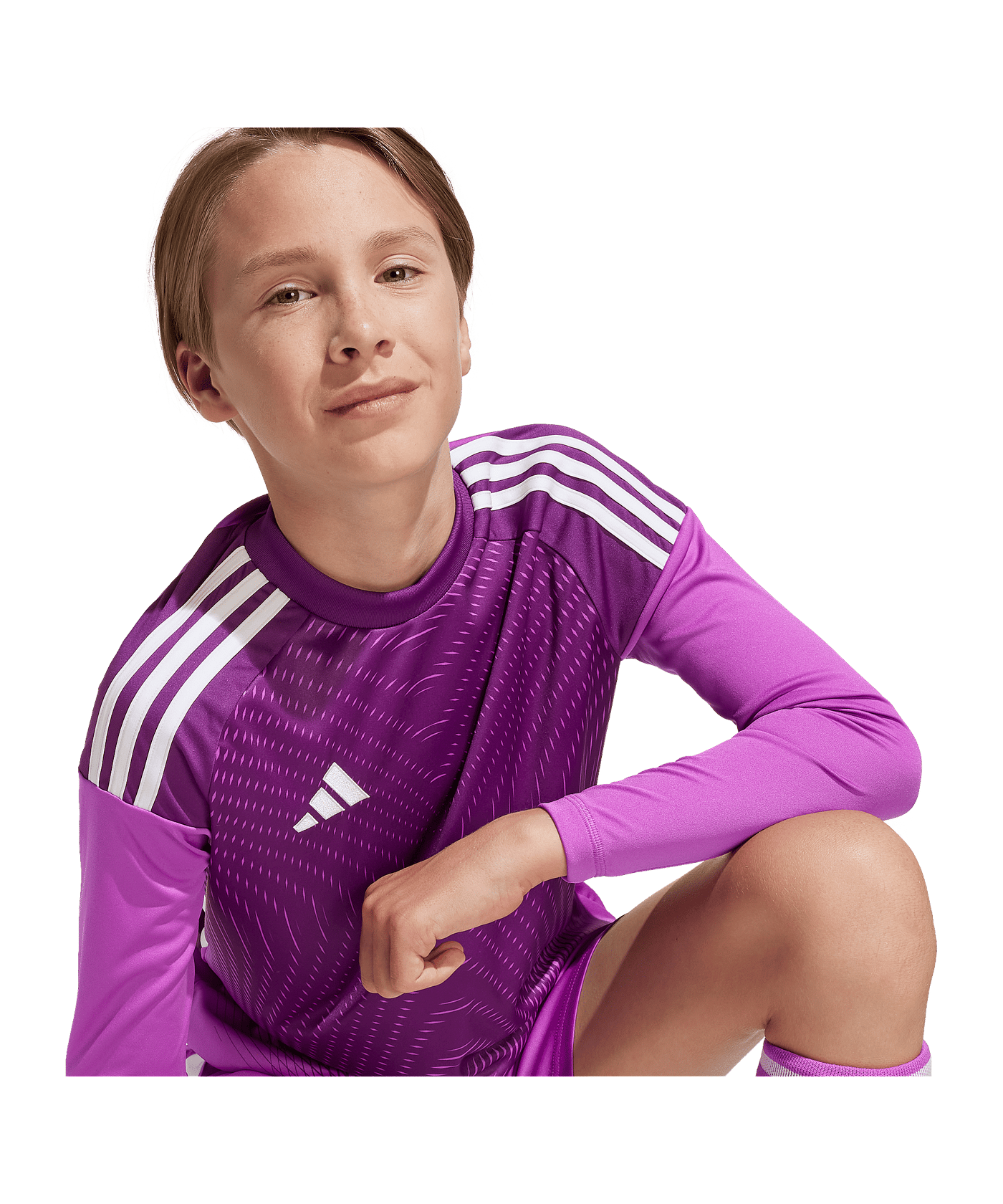 adidas Tiro 25 Competition Torwarttrikot Kids Lila - lila