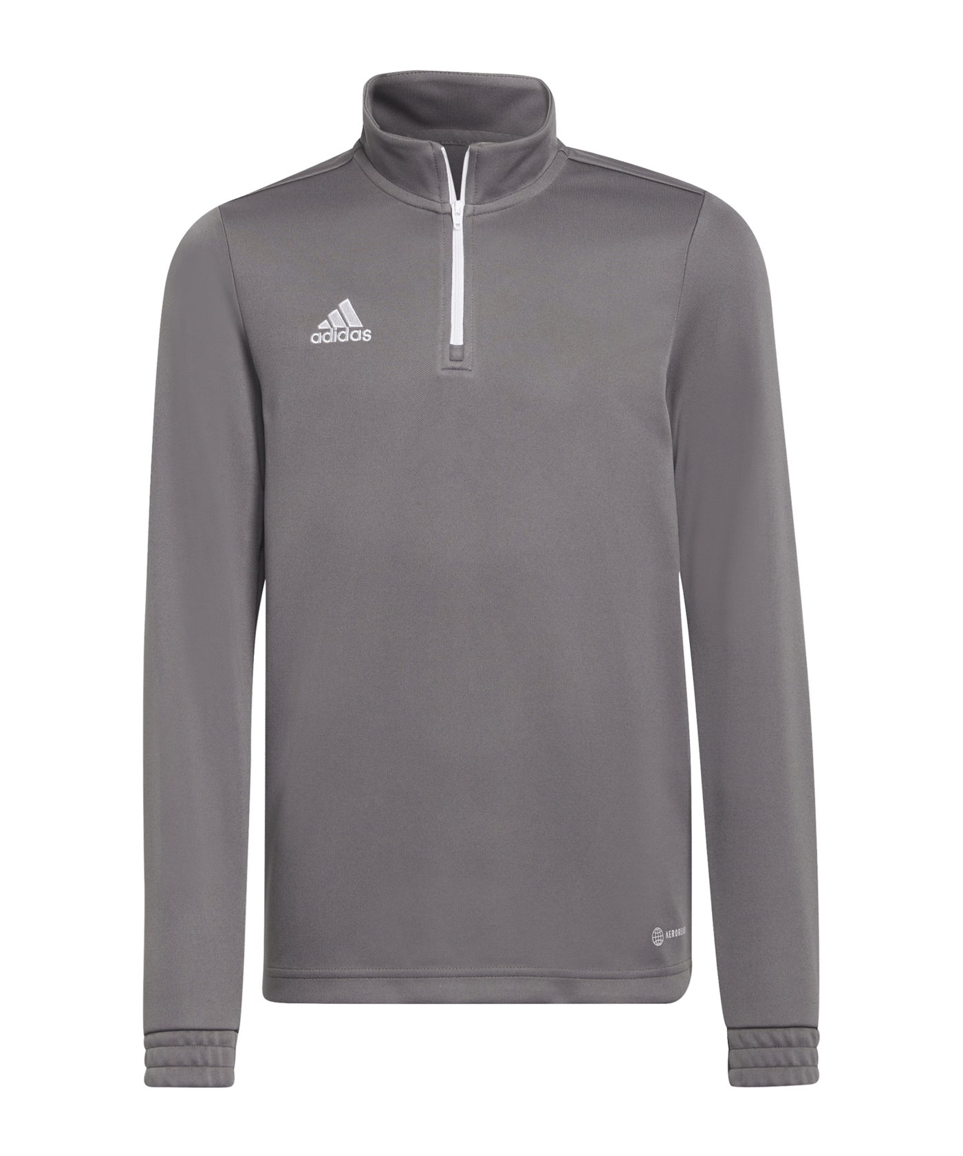 adidas Entrada 22 HalfZip Sweatshirt Kids Grau - grau