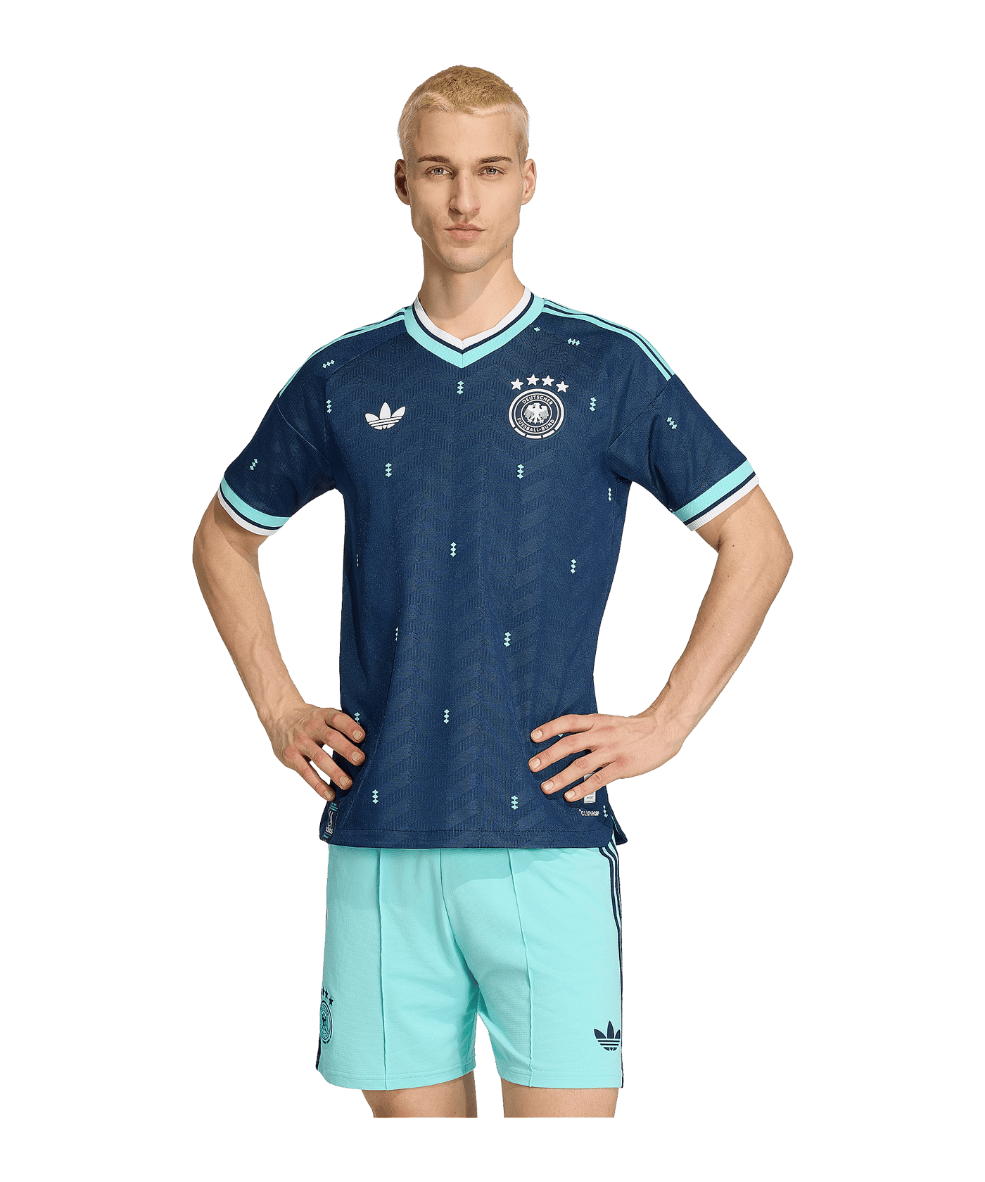 adidas DFB Deutschland Authentic Trikot Away WM |  2026 Blau - blau