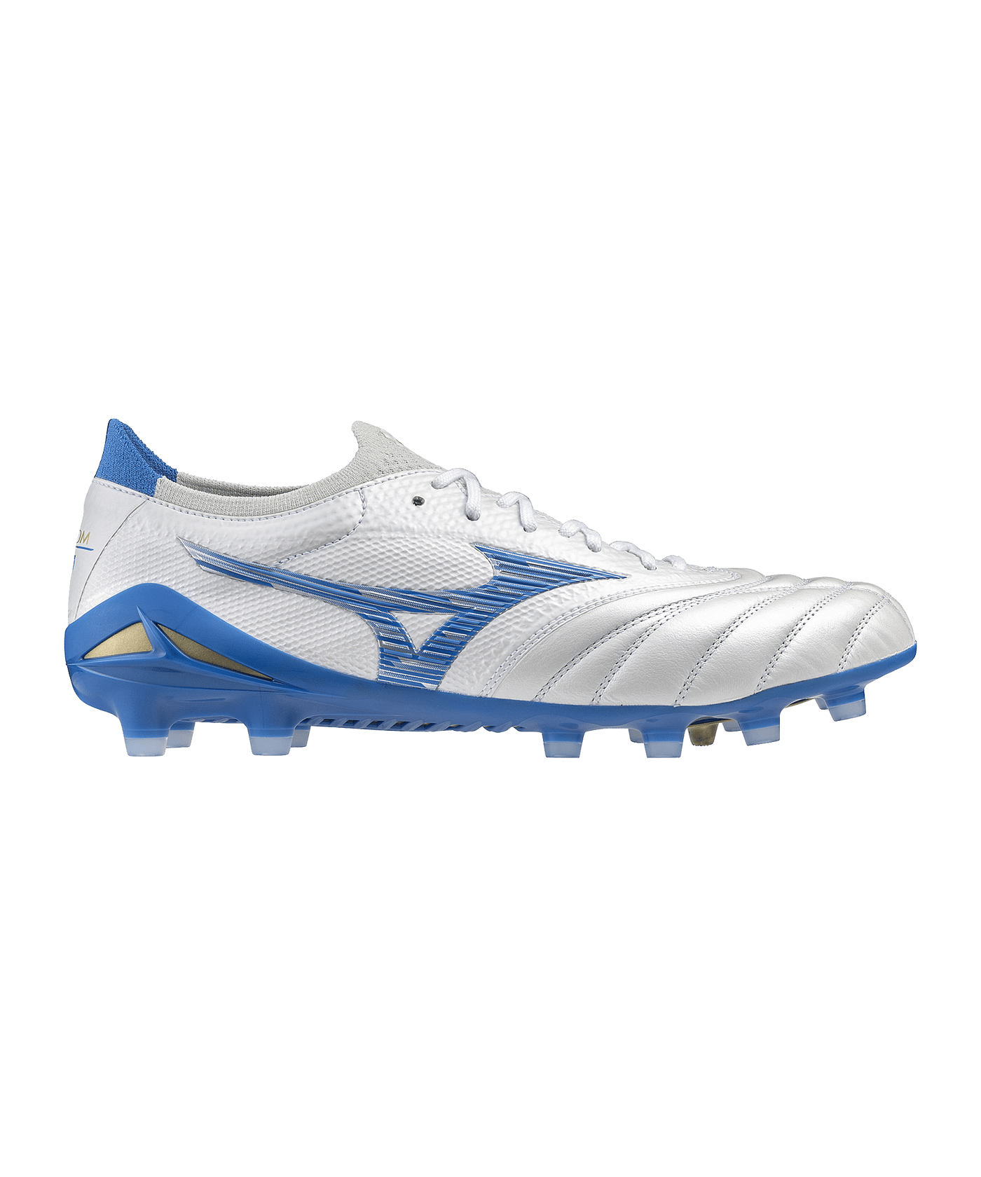 Mizuno Morelia Neo IV Beta Made in Japan FG Mugen Weiss Blau F25 - weiss